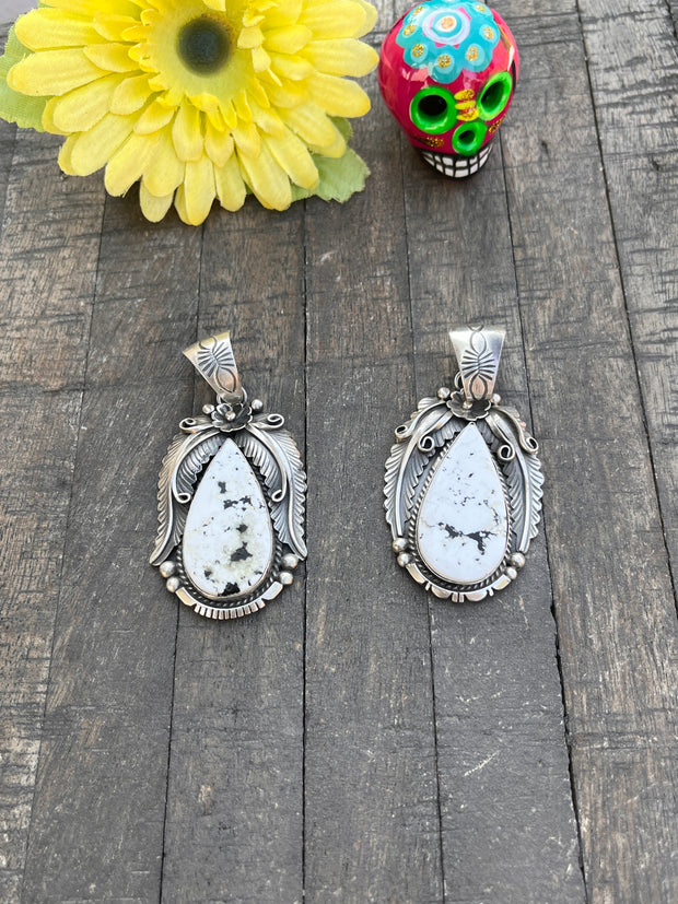 White Buffalo Pendant #1-2