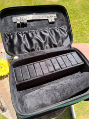Turquoise Acid Wash Jewelry Case