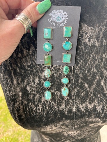 6 Stone Royston Earrings