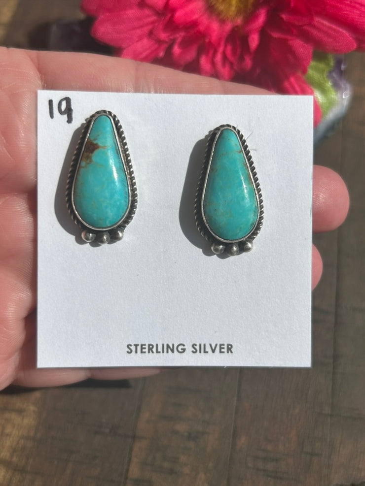 Kingman Stud Muffin Earrings #19