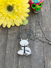 3 stone White Buffalo Necklaces #1-5