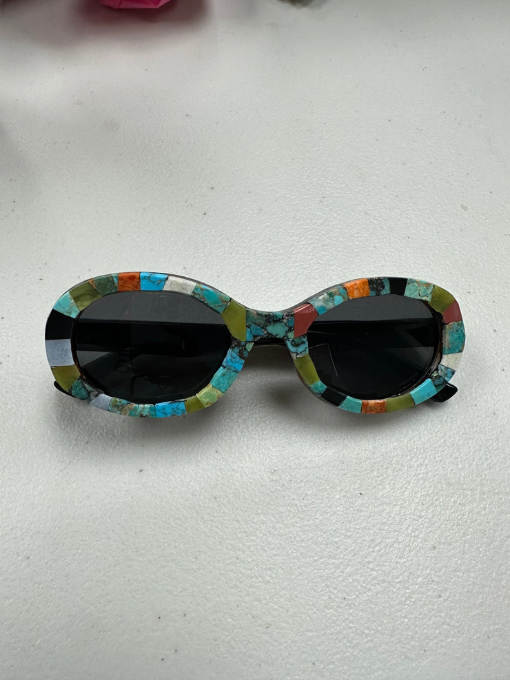 Handmade Inlay Sunglasses #6
