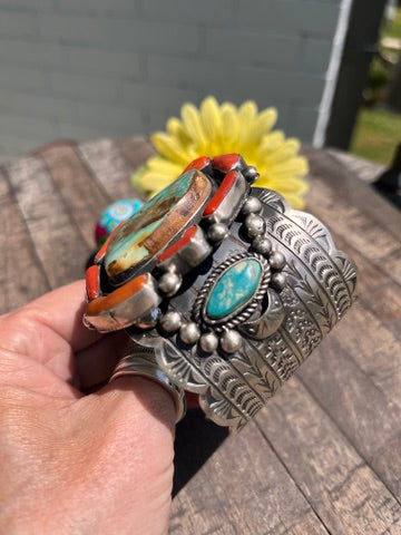 Royston and Coral Cuff