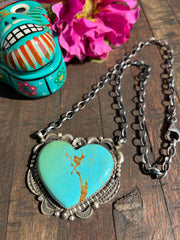 Kingman Heart Necklace #5