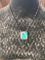 Kingman Square Necklace