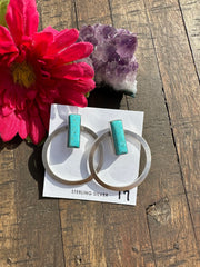 Kingman Bar Hoop Earring #17