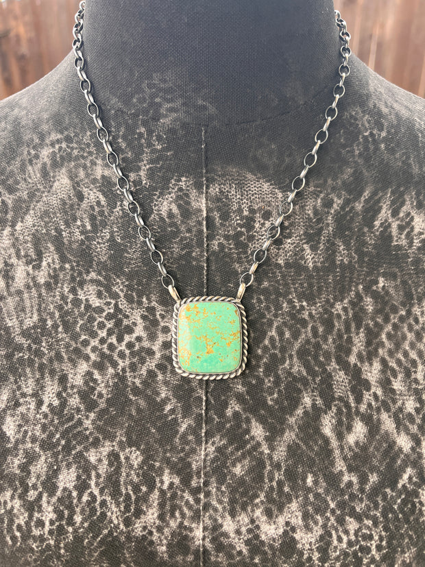 Kingman Square Necklace