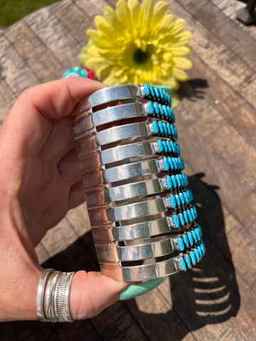Zuni 10 Row Cuff