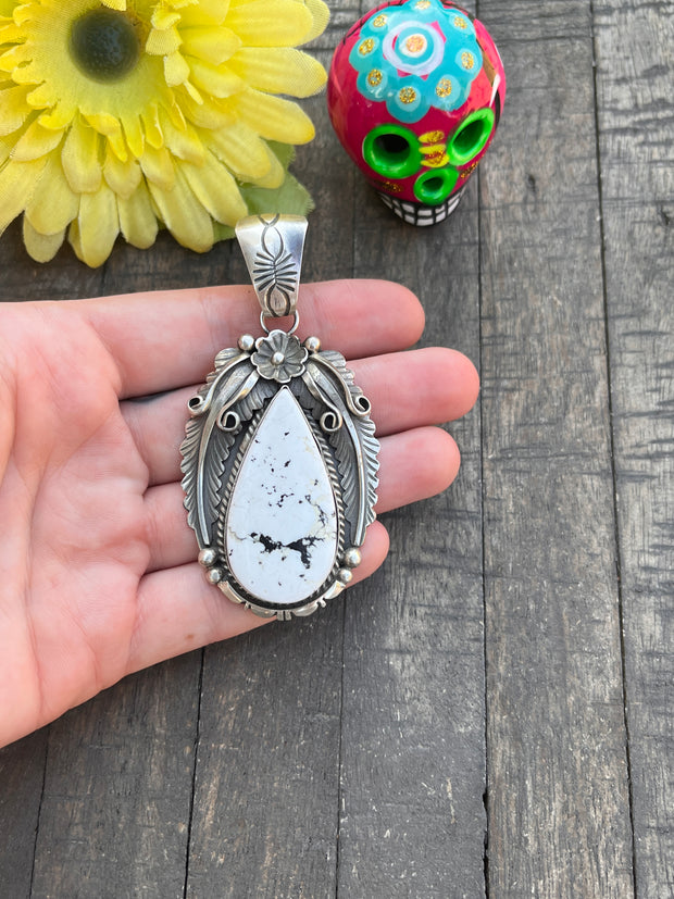 White Buffalo Pendant #1-2