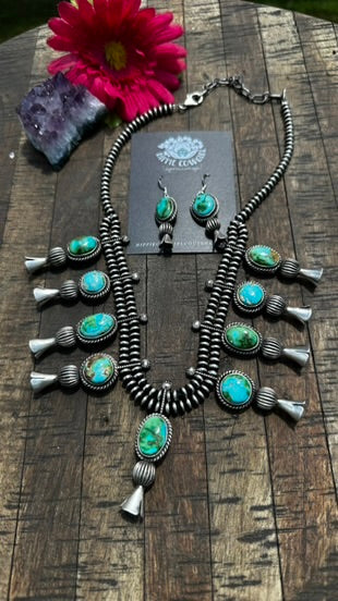 Sonoran Gold Turquoise Necklace Set