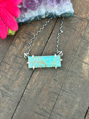 Waterproof Kingman Bar Necklace #9