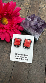 Red Spiny Studs #3