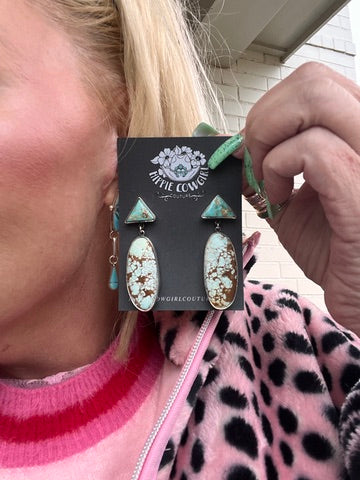 2 Stone Royston Earrings