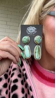 2 Stone Sonoran Earrings