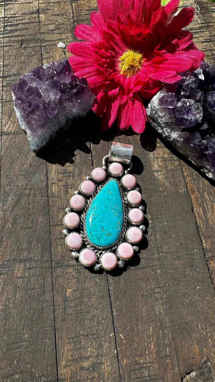 Kingman and "Cotton Candy" Pendant