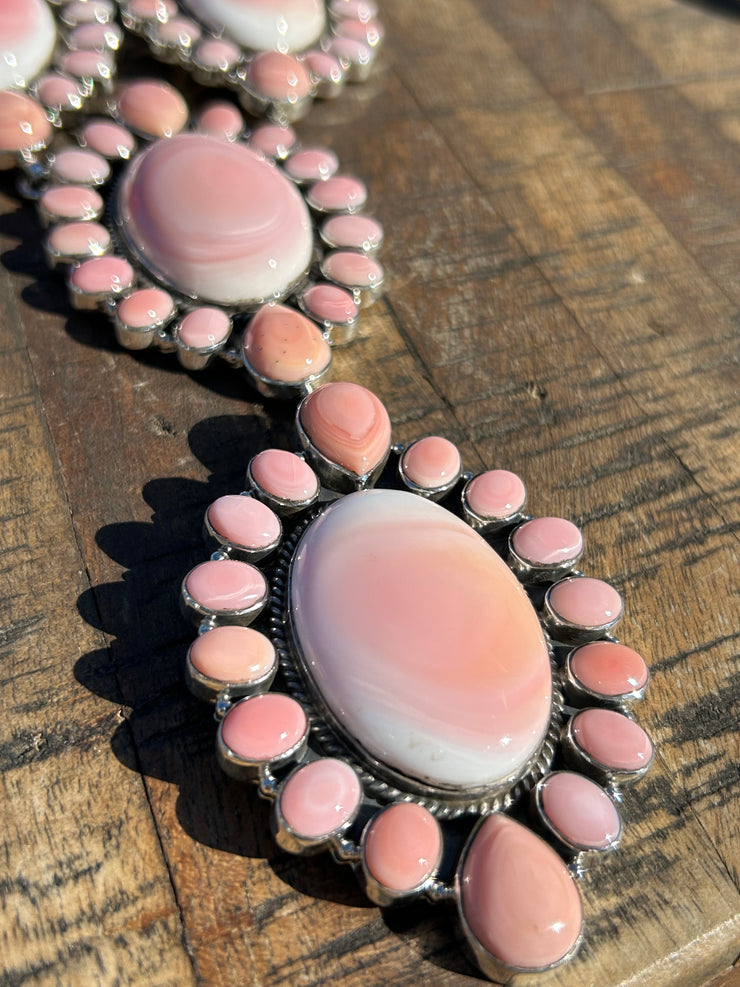 "Cotton Candy" Cluster Necklace