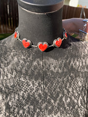 Spiny Heart Choker- B