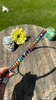 Rainbow Sterling Hat Band