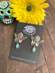 Royston Cherub Earrings