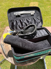 Turquoise Acid Wash Jewelry Case