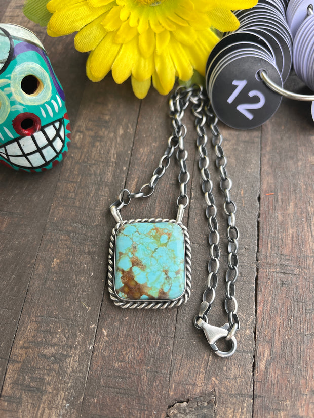 Kingman Square Necklace