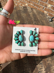 Kingman Half Cluster Earrings #2