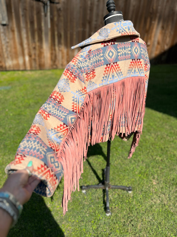 Canyonlands Archer with Fringe Jacket