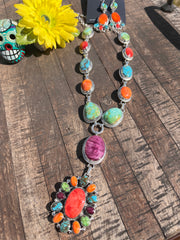 Multi Color Lariat Set