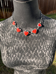 Spiny Heart Choker- B