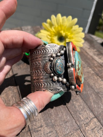 Royston and Coral Cuff