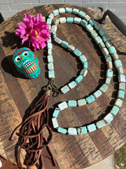 "Barn" Turquoise Necklace