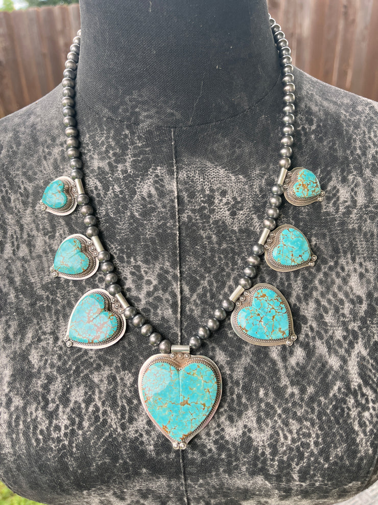 #8 Heart Necklace- B