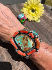 Royston and Coral Cuff