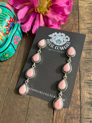 4 Stone "Cotton Candy" Earrings