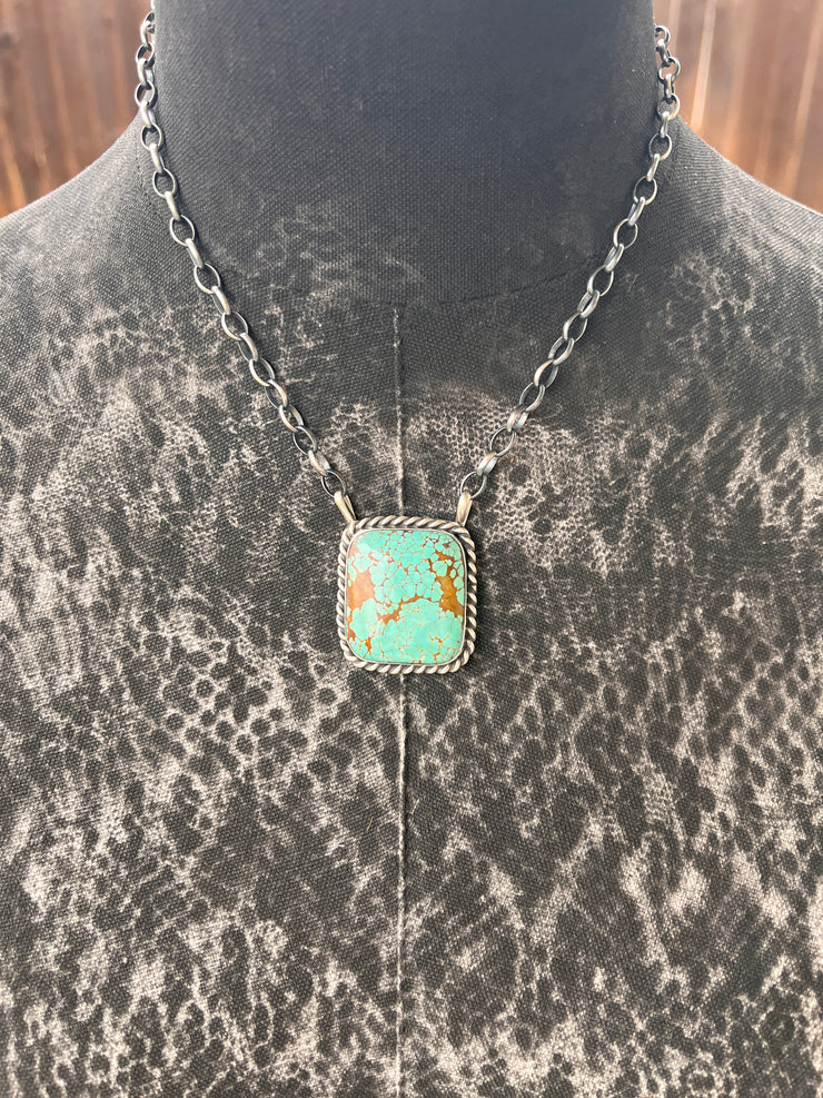 Kingman Square Necklace