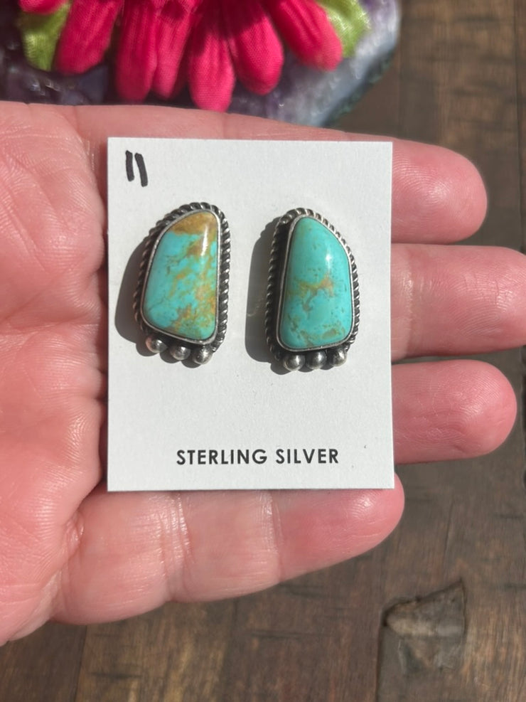 Kingman Stud Muffin Earrings #11