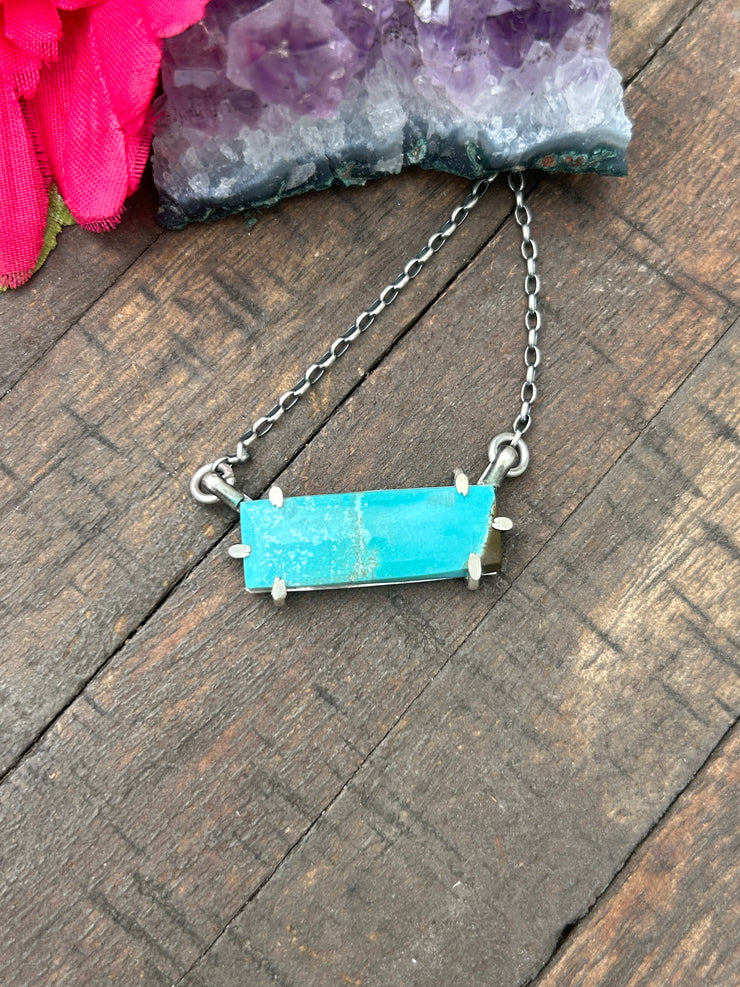 Waterproof Kingman Bar Necklace #23