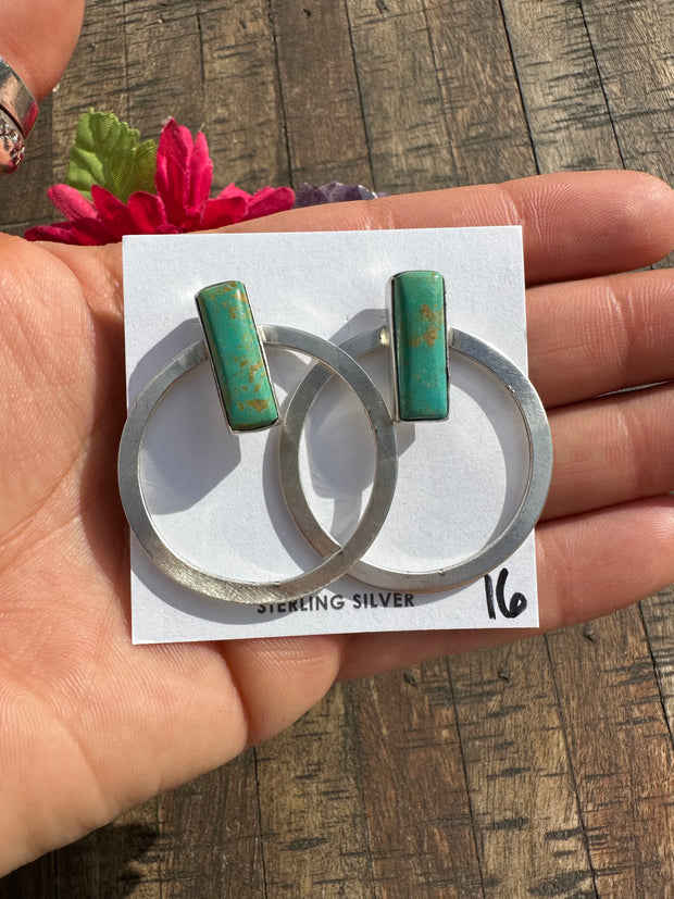 Kingman Bar Hoop Earring #16