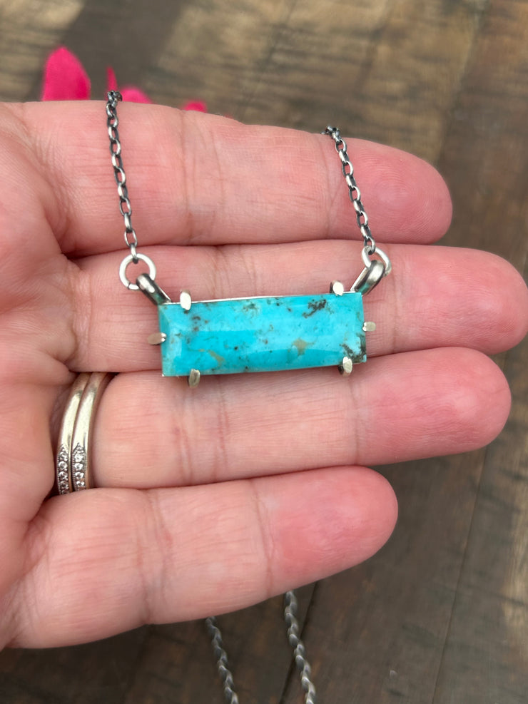 Waterproof Kingman Bar Necklace #4