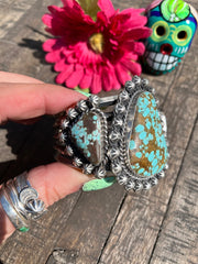 3 Stone #8 Turquoise Cuff