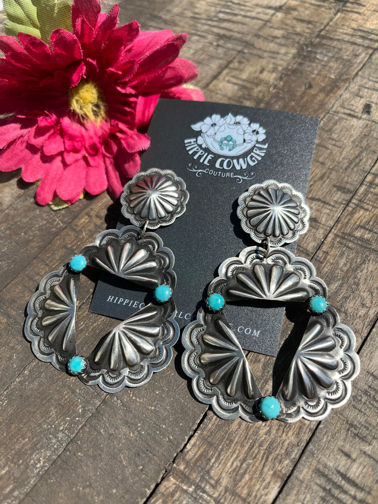 Kingman Concho Earrings