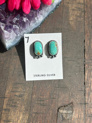 Kingman Stud Muffin Earrings #7