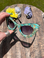 Handmade Kingman Inlay Sunglasses #3