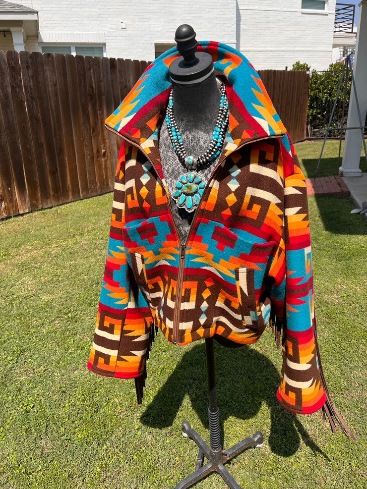 Rio Rancho Archer with Fringe Jacket