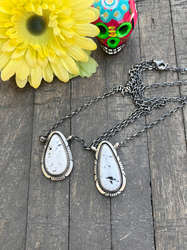 White Buffalo Necklace #1-2