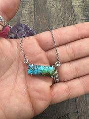 Waterproof Kingman Bar Necklace #45