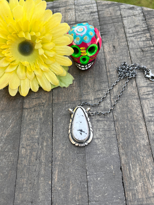 White Buffalo Necklace #1-2