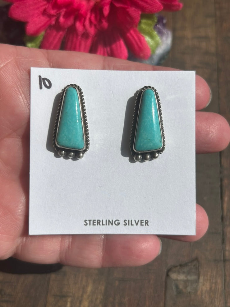 Kingman Stud Muffin Earrings #10