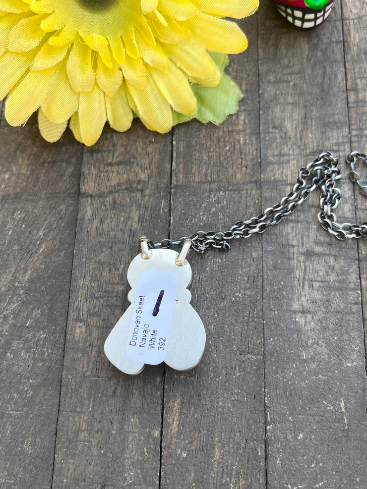 3 stone White Buffalo Necklaces #1-5