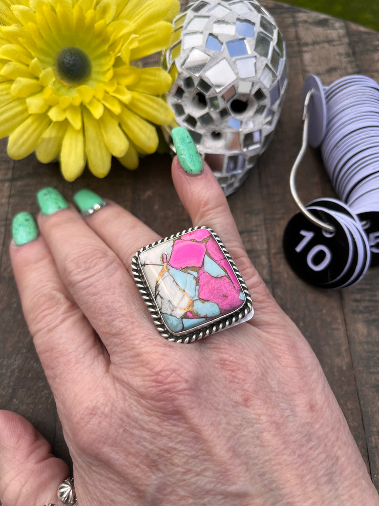 Cotton Candy Square Rings 1-10